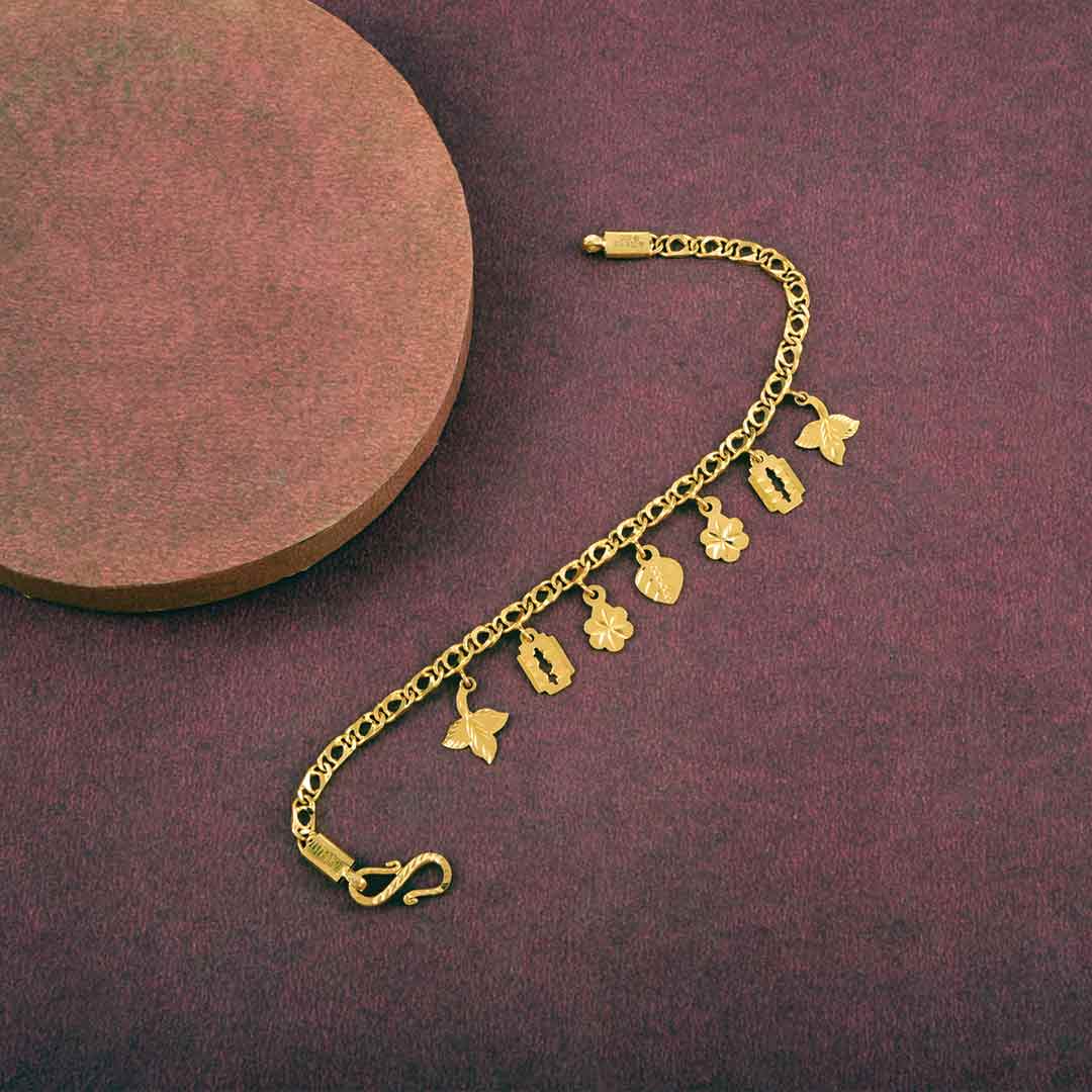 Light Weight Gold Bracelet image 41
