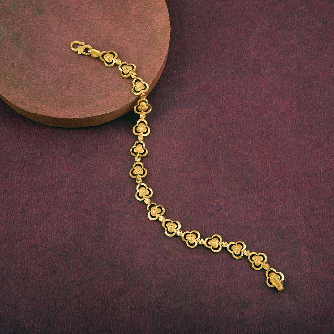 Light Weight Gold Bracelet image 42