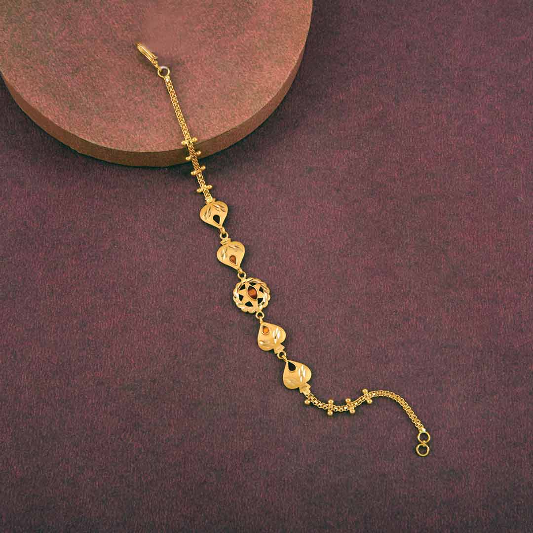 Light Weight Gold Bracelet image 43