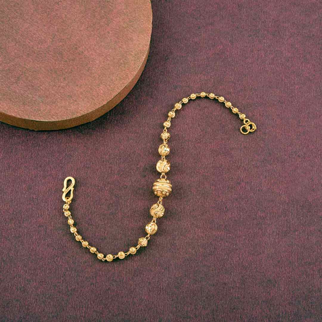 Light Weight Gold Bracelet image 44