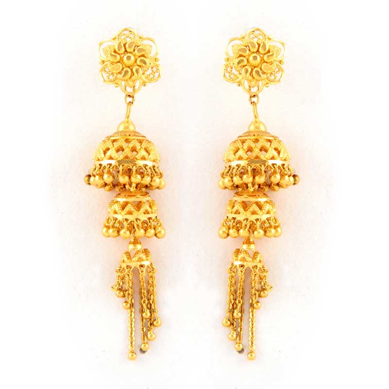 Gold Jhumka
