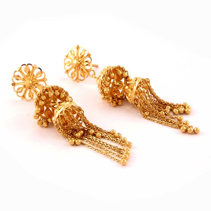 Gold Jhumka