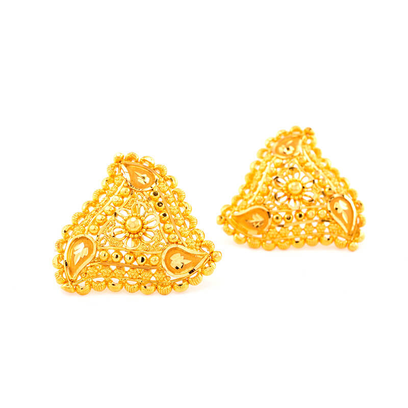 Gold Ear-Tops image 4