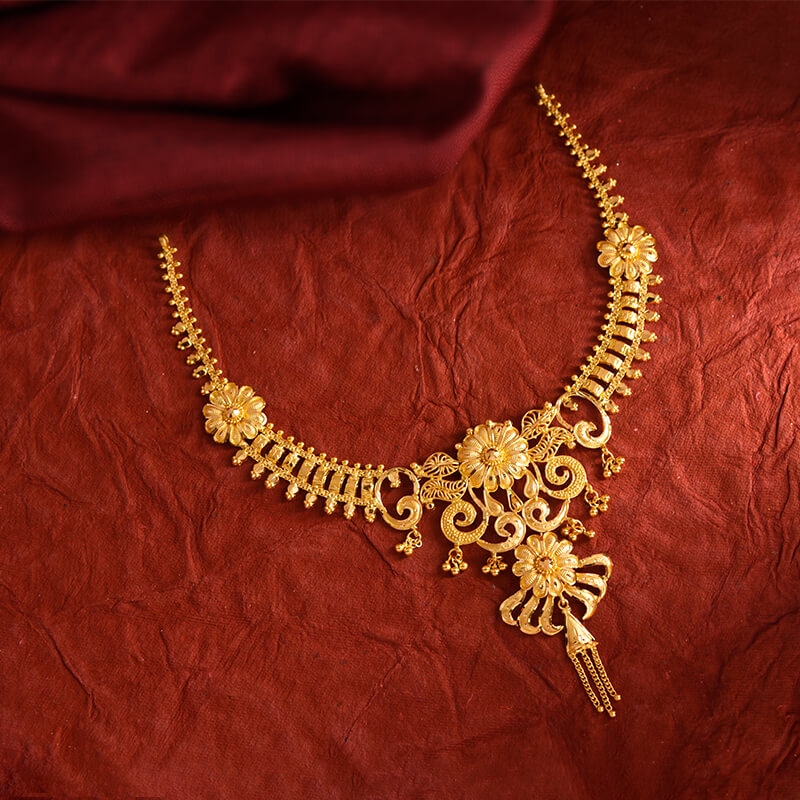 Gold Necklace image 1