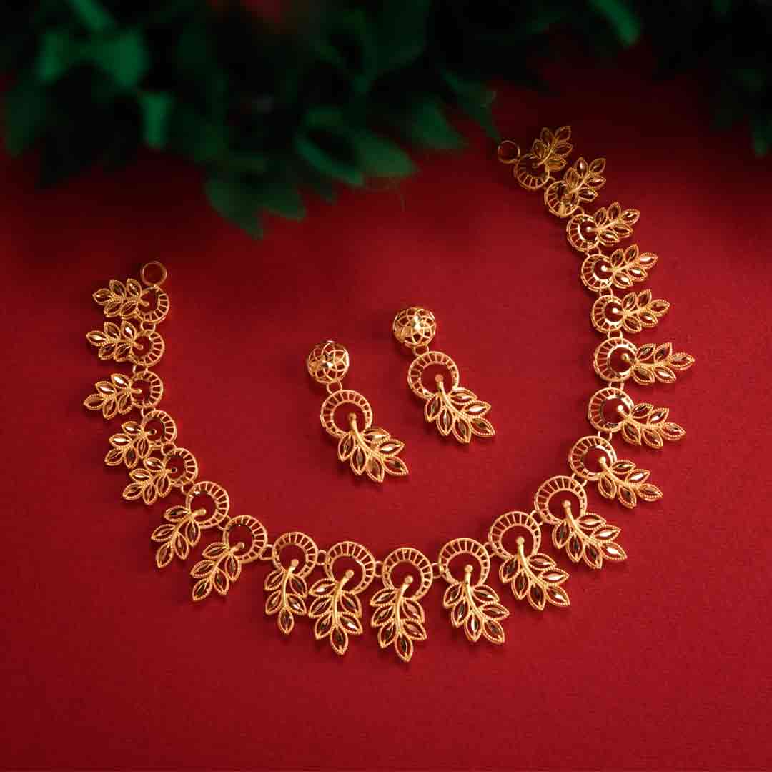 Gold Necklace image 87