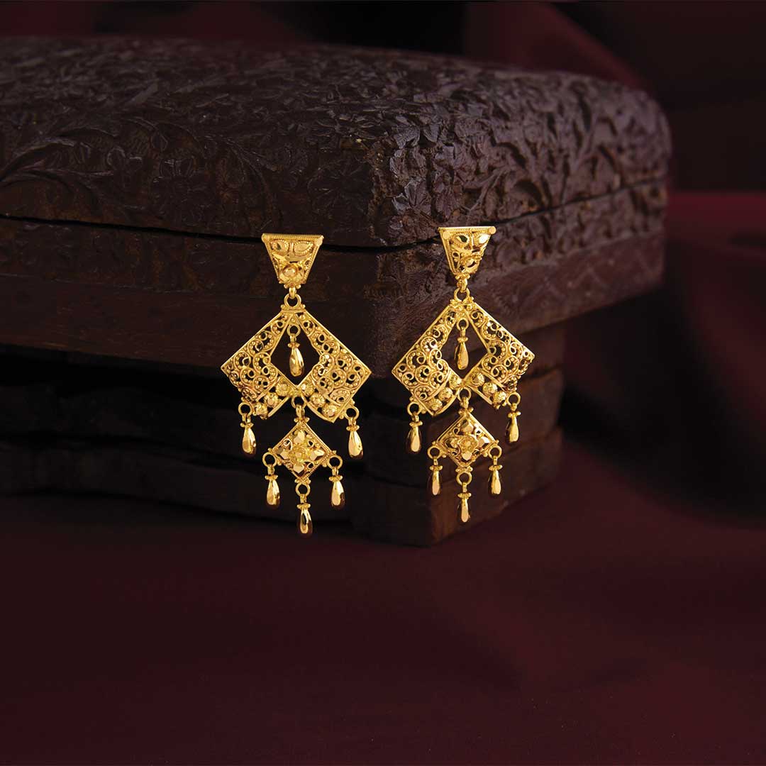 Gold Earrings
